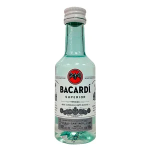 MINI BACARDI CARTA BLANCA .50 ml