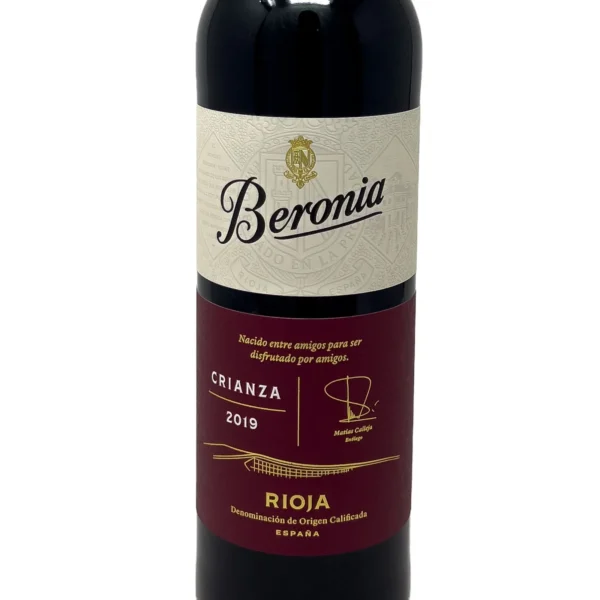 VINO TINTO BERONIA CRIANZA 750 ml