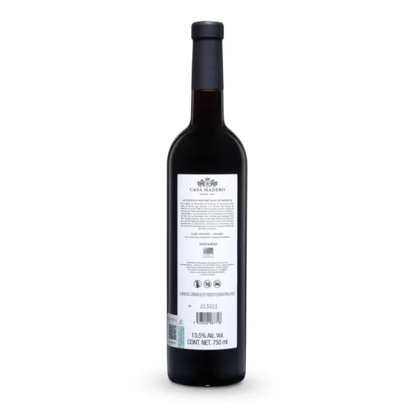 VINO TINTO CASA MADERO MALBEC 750 ml