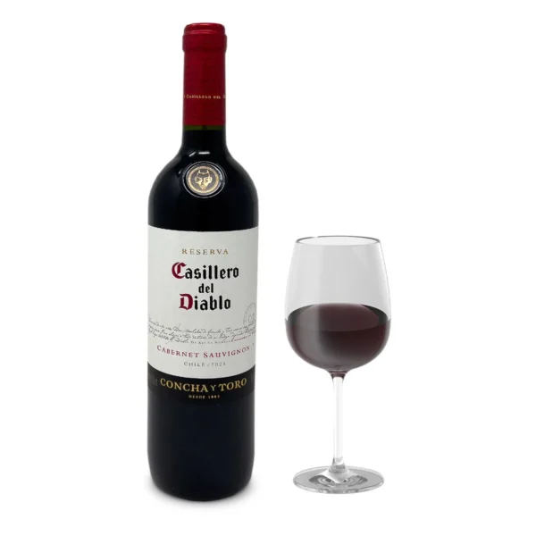 VINO TINTO CASILLERO DEL DIABLO CAB-SAUV 750 ml