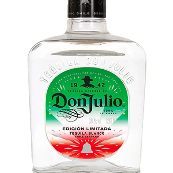 TEQUILA DON JULIO BLANCO CHILE SERRANO 700 ml