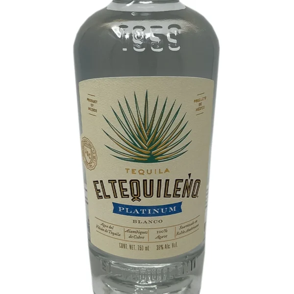 TEQUILA EL TEQUILEÑO PLATINUM 750 ml
