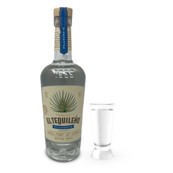 TEQUILA EL TEQUILEÑO PLATINUM 750 ml
