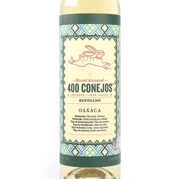 MEZCAL 400 CONEJOS REPOSADO 750 ml