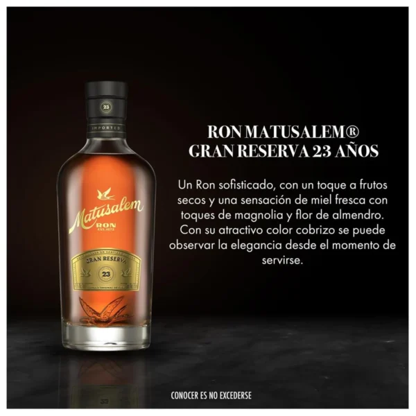RON MATUSALEM GRAN RESERVA 23 AÑOS 750 ml