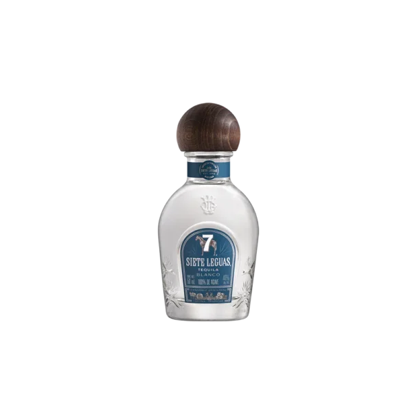 MINI TEQUILA 7 LEGUAS BLANCO .50 ml