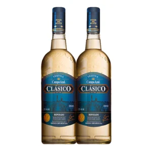 TEQUILA CAMPO AZUL REPOSADO DUO 750 ml