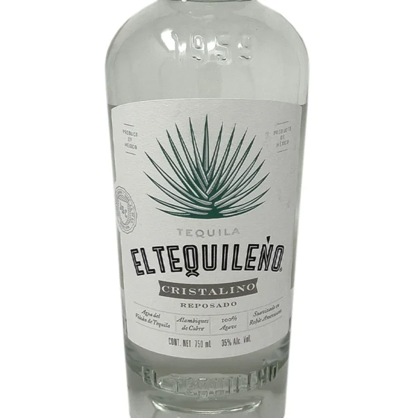 TEQUILA EL TEQUILEÑO CRISTALINO 750ml