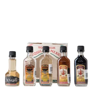 MINI TEQUILA ES MEXICO CAJA/5 PSZ .50 ml