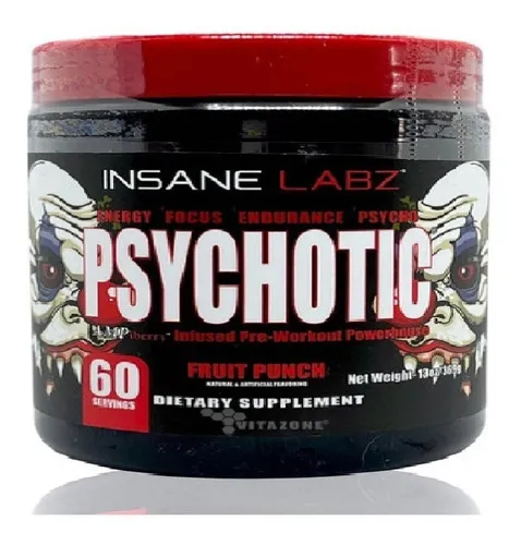 INSANE PSYCHOTIC ROJO OXIDO 60 SERVICIOS Ponche