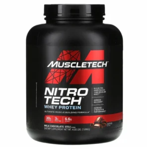 MUSCLETECH NITROTECH WHEY 4LB chocolate