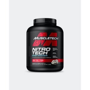 MUSCLETECH NITROTECH WHEY 4LB Cookies
