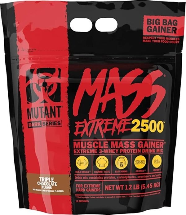 MUTANT MASS EXTREME 12LBS CHOCOLATE