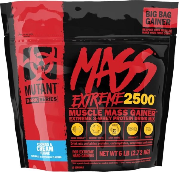 MUTANT MASS EXTREME 6 LBS GALLETA
