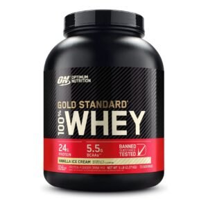 ON GOLD STANDARD WHEY 5LB PROTEINA Vainilla