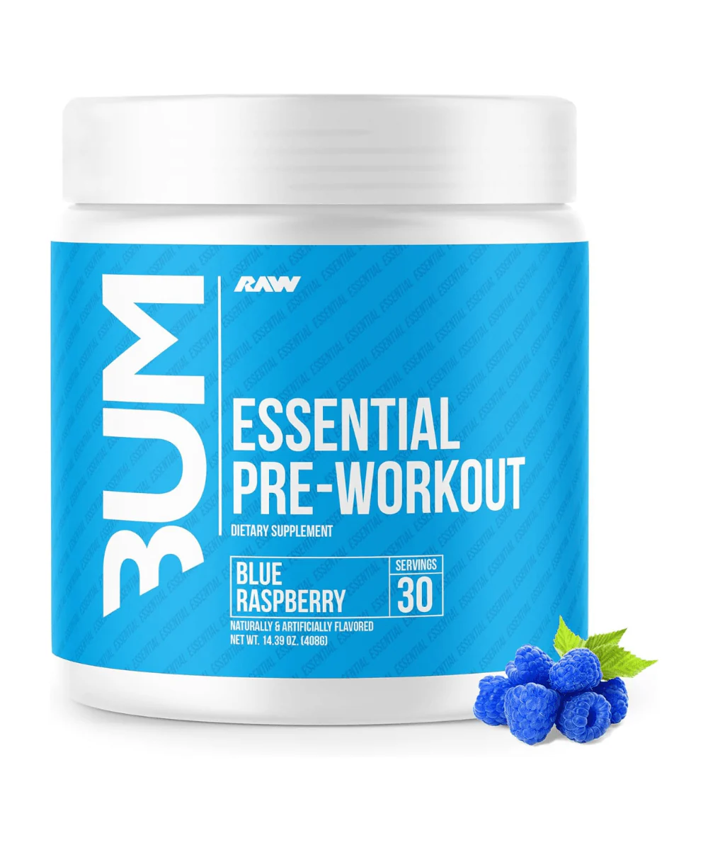 RAW CBUM ESSENTIALS 30SEVR PRE-ENTRENO OXIDO MORA AZUL - ADDICTION