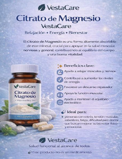 CITRATO DE MAGNESIO